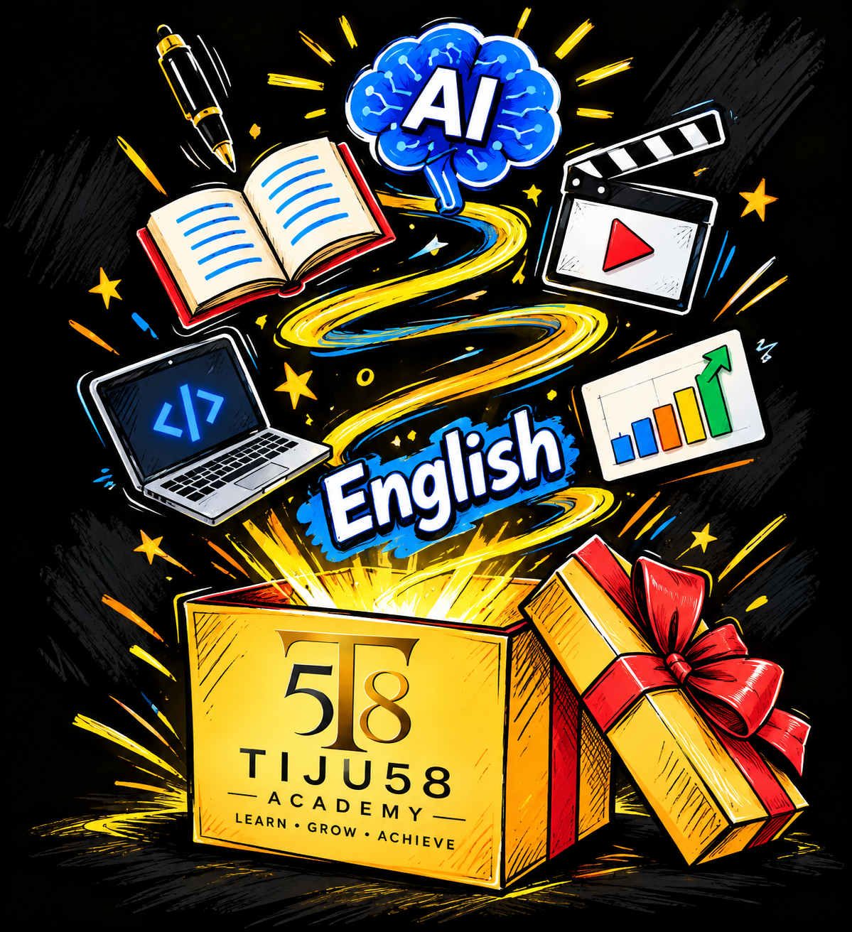 Tiju58 Academy students